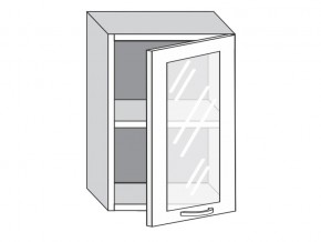 1.50.3 Шкаф настенный (h=720) на 500мм с 1-ой стекл. дверцей в Новом Уренгое - novyj-urengoj.magazin-mebel74.ru | фото