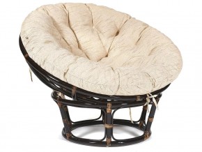 Кресло Papasan 23/01 W с подушкой Antique brown, ткань Старт в Новом Уренгое - novyj-urengoj.magazin-mebel74.ru | фото