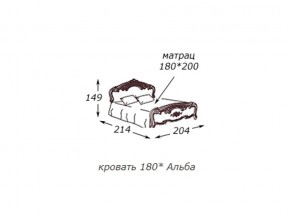 Кровать 2-х спальная 1800*2000 с ортопедом в Новом Уренгое - novyj-urengoj.magazin-mebel74.ru | фото