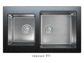 Мойка комбинированная Tolero twist TTS-840 Черный 911 в Новом Уренгое - novyj-urengoj.magazin-mebel74.ru | фото