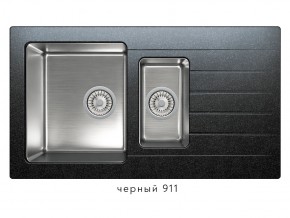 Мойка комбинированная Tolero twist TTS-890 Черный 911 в Новом Уренгое - novyj-urengoj.magazin-mebel74.ru | фото