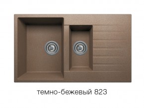 Мойка кварцевая Tolero R-118 Темно-бежевый 823 в Новом Уренгое - novyj-urengoj.magazin-mebel74.ru | фото